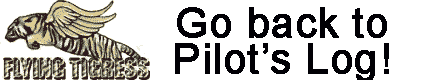 pilot's log menu