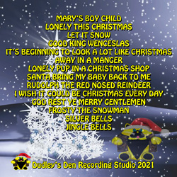 leyt it snow back christmas CD cover