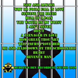 Lockdown rock CD back cover