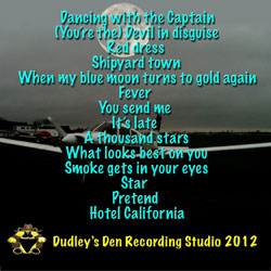 dancing with the captain CD back cover