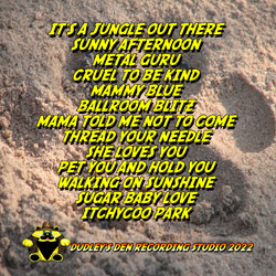 back cover it's a jungle out there CD