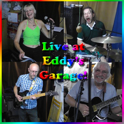 live at Edd's Garage CD cover front