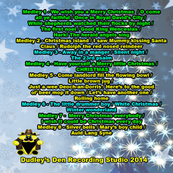 CD back cover of Cristmas singalong