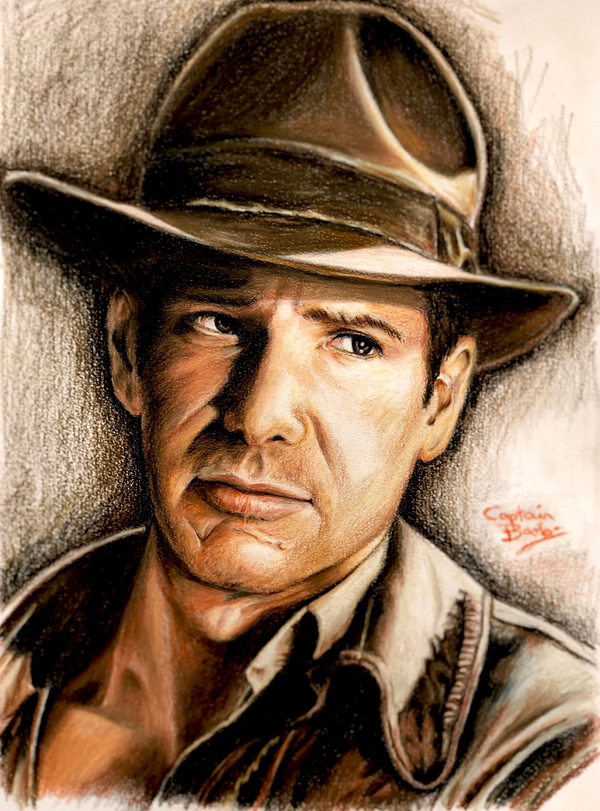 Indiana Jones in the Last Crusade artwork