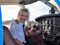 me in the cockpit of G-BNMB