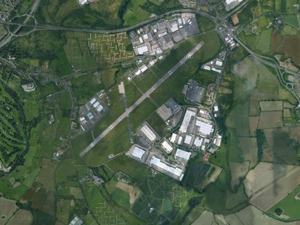 coventry aeriodrome from the air