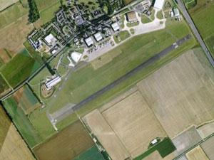 Duxford aerodrome from the air