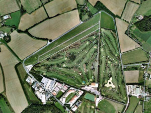 Earls Colne from the air