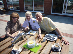 me Mick and Mum at gamston