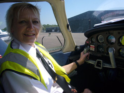 me in the cockpit of G-BPAF