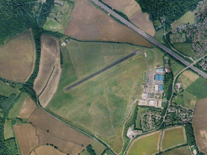 Wycombe air park from the air